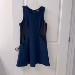 Massimo Women’s Sleeveless A-Line Dress with Pockets, Size XL